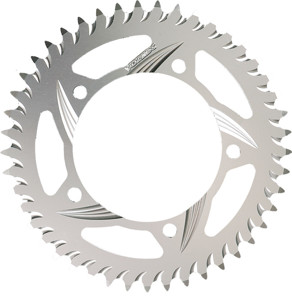 CAT5 Rear Aluminum Sprocket Silver 41T 520 - For 96-07 Ducati 620-1000