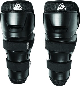 Answer Peewee Knee Guards Black Youth S/M - Youth knee guards in black, size S/M