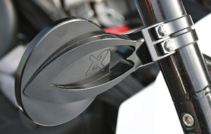 4.0" Panoramic Side Mirror 1 Clamp Mount Needed