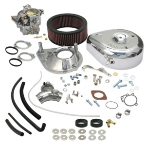 S&S Cycle Super E Carburetor Kit Fits 1984-1992 Big Twin Models