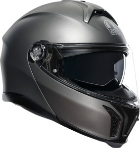 AGV Tourmodular Solid Modular Helmet XL Luna Gray - Modular helmet, XL, Luna Gray, Unisex