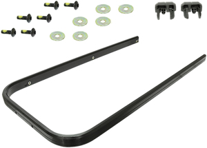 HD Rear Bumper - Black Fits 08-16 Ski Doo Rev XP/XM 163