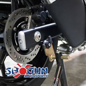 Swingarm Sliders - Black - For 17-19 Suzuki GSXR1000 SV650