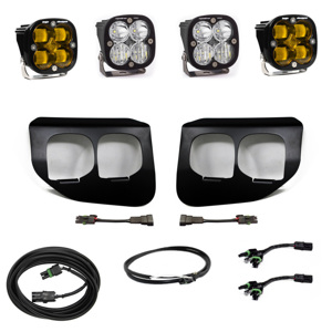 Fog Lights Kit FPK Amber SAE/Pro DC w/Upfitter Fits 2020-On