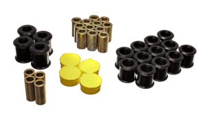 Black Rear Control Arm Bushing Set Energy Suspension For 89-94 Nissan 240SX