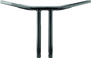 Biker's Choice 14in Straight T-Bars Black Handlebars 1-1/4"