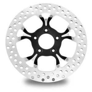 Performance Machine 11.8" Galaxy Front Left Brake Rotor - Black