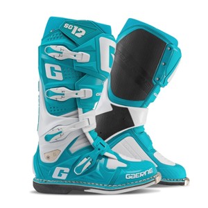 Gaerne SG-12 Boots Portofino Size 8 - Premium MX boots with dual-stage pivot, size 8