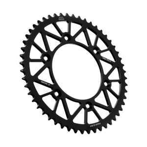 Black Aluminum Rear Sprocket - 52 Tooth 520 - For Honda CR/F XR & Beta RR