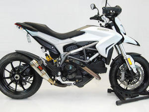 GP Slip On Exhaust - For 13-17 Ducati Hypermotard