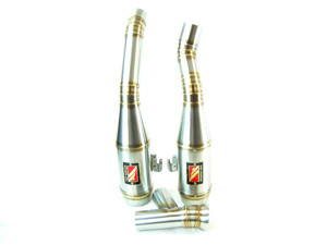 GP Dual Slip On Exhaust - For 05-13 KTM 990 Super Duke