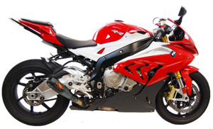 Black Velvet GP Slip On Exhaust - for 15-16 BMW S1000RR