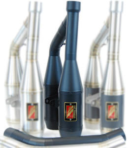 Black Velvet Dual GP Slip On Exhaust - For 2013+ Honda CBR600RR
