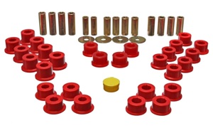 Energy Suspension Red Rear Control Arm Bushing Set Fits 90-97 Mazda Miata