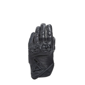 Dainese Blackshape Lady Leather Gloves Black/Black - M - Women's leather gloves, Black, Medium