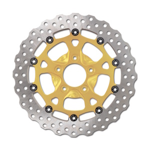 11.5" Dominator Front Brake Rotor Gold Anodized by Performance Machine