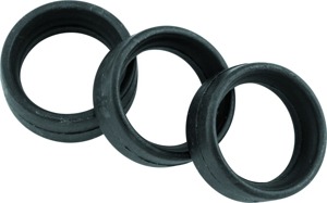 Biker's Choice Replacement Shift Peg Rubber 3-Pack