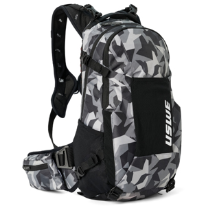 USWE Shred MTB Daypack 16L Camo/Black - 16L camo/black MTB daypack with NDM harness