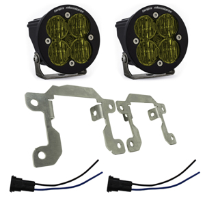 Baja Designs Amber Fog Pocket Light Kit Fits 2019+ Ram 2500/3500 Big Horn