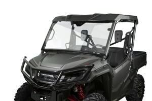 Full 3D Windshield, Wiper Kit Ready by National Cycle