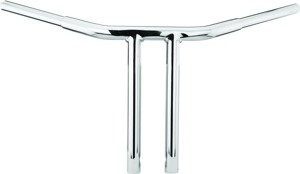 Biker's Choice 12in Chrome Straight T-Bars 1-1/4" Handlebars