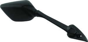 BikeMaster Right Mirror Black Fits 2015-2020 Yamaha YZF-R3