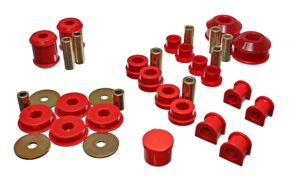 Energy Suspension Hyper-Flex Master Bushing Set Red Fits 03-05 Lancer EVO 8