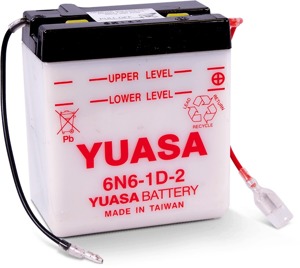Yuasa 6N6-1D-2 Conventional 6 Volt Battery