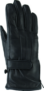 Kuryakyn Taos Cold Weather Gloves Black Women's Large - Cold weather gloves for women, size Large