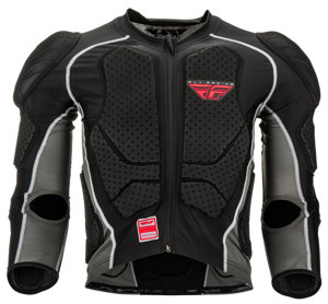 Fly Racing Barricade Long Sleeve Suit XL Black - Protective long sleeve suit, XL, Black