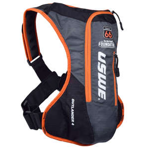 USWE Outlander KC66 Limited Edition Hydration Pack 4L Black/Grey/Orange