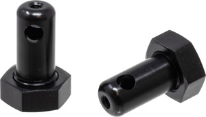 Letric Lighting Mirror Mount for 45-Caliber Mini LEDs Black - Mirror stem mount for 45-Caliber Mini LEDs