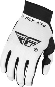 Fly Racing Pro Lite Gloves White/Black 3X-Large Offroad - Ultra-lightweight race gloves, 3X-Large, White/Black