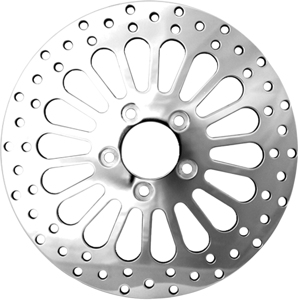 HardDrive Front Spoker Brake Rotor 11.8in Polished For Harley FL Touring