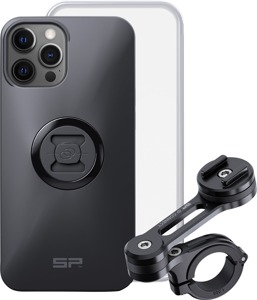 SP Connect Moto Bundle Case/Mount Black For iPhone 12 Pro Max