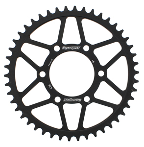Supersprox Steel Rear Sprocket 46T Black Fits Kawasaki