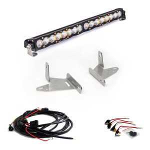 S8 Series 20in Grille LED Light Bar Kit - Baja Designs Fits 2018+ Subaru WRX STI