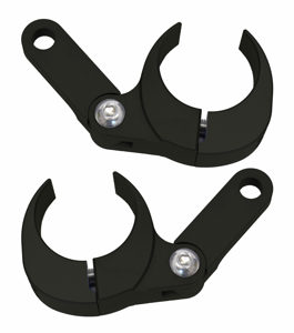Modquad Pillar Light Mount Black 1.75" - Black A-Pillar Light Mount 1.75"