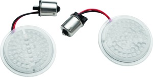 Kuryakyn Luminez LED Rear Turn Signal Insert 1156 Red Pair