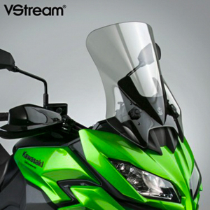 Smoke Vstream Windscreen - For 15-16 Versys