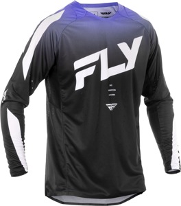 Fly Racing Evolution DST Jersey Black/White/Purple Large
