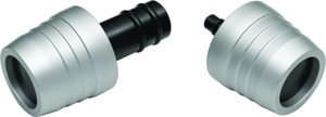 Front Axle Slide Silver by Kuryakyn Fits CRF1000L/Adventure