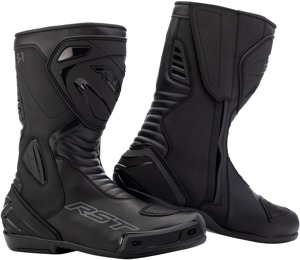 RST Women's S1 CE Waterproof Boot Black Size 9.5 - Waterproof CE boot with armor, Size 9.5