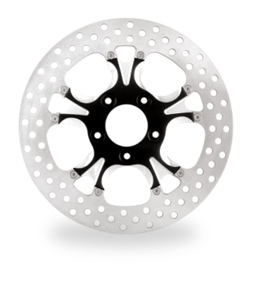 Performance Machine 11.5" Luxe Brake Rotor Black/Chrome