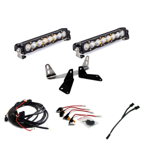 Baja Designs Dual S8 10in Light Bar Kit Fits 2018+ Ford F-150