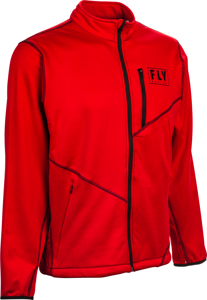 Fly Racing Mid-Layer Jacket Red 3X-Large - Moisture wicking snow mid-layer jacket, size 3XL, Red