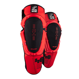 EVS TP199 Knee/Shin Guard 40th Anniversary Red S/M - Protective knee/shin guard for motocross
