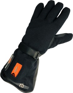 California Heat 7V Activflexx Heated Gloves Black XS - Heated, waterproof gloves, XS, Black