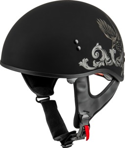 GMAX HH-65 Corvus Helmet Matte Black/Tan Small