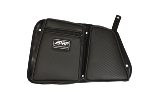 PRP Polaris RZR Rear Door Bag with Knee Pad Driver Side Black - Original rear door bag with knee pad For Polaris RZR